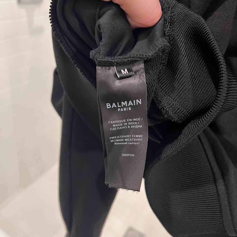 Balmain crystal hoodie - Picture 4 of 4